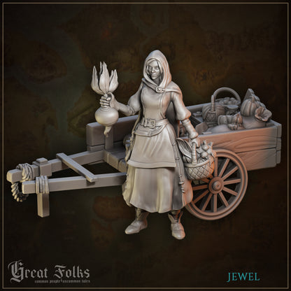 Great Folks - Jewel with Cart