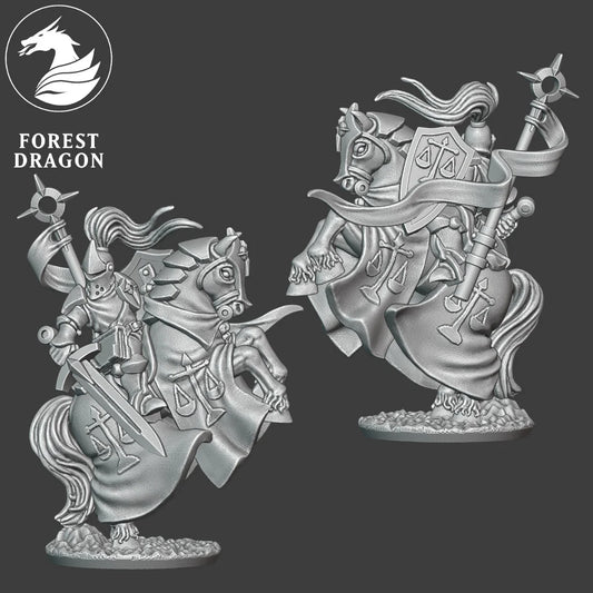 Chivalric Knights - Knight of Justice 10MM Scale