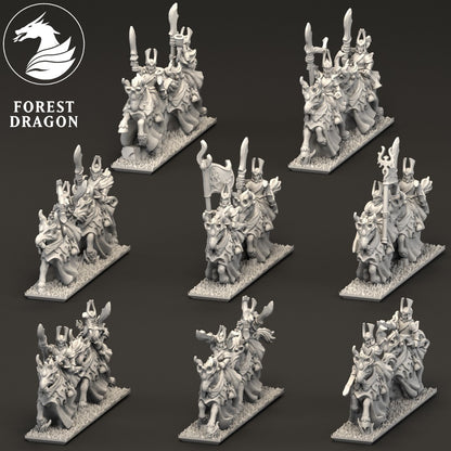 Aurethil Court - Light Cavalry Infantry 10MM Scale