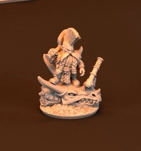 Dwarfs - Berserker Hero 10MM Scale