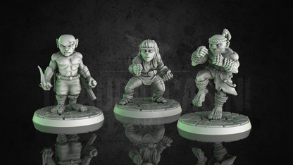 Halfling Monks