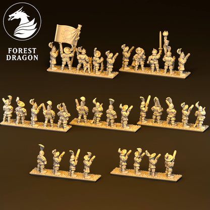 Imperial - Musketeers 10MM Scale