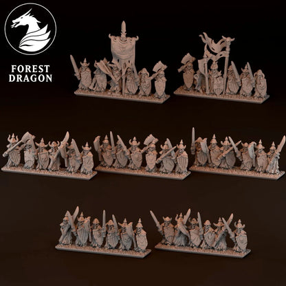 Vampire Army Deal 10MM Scale