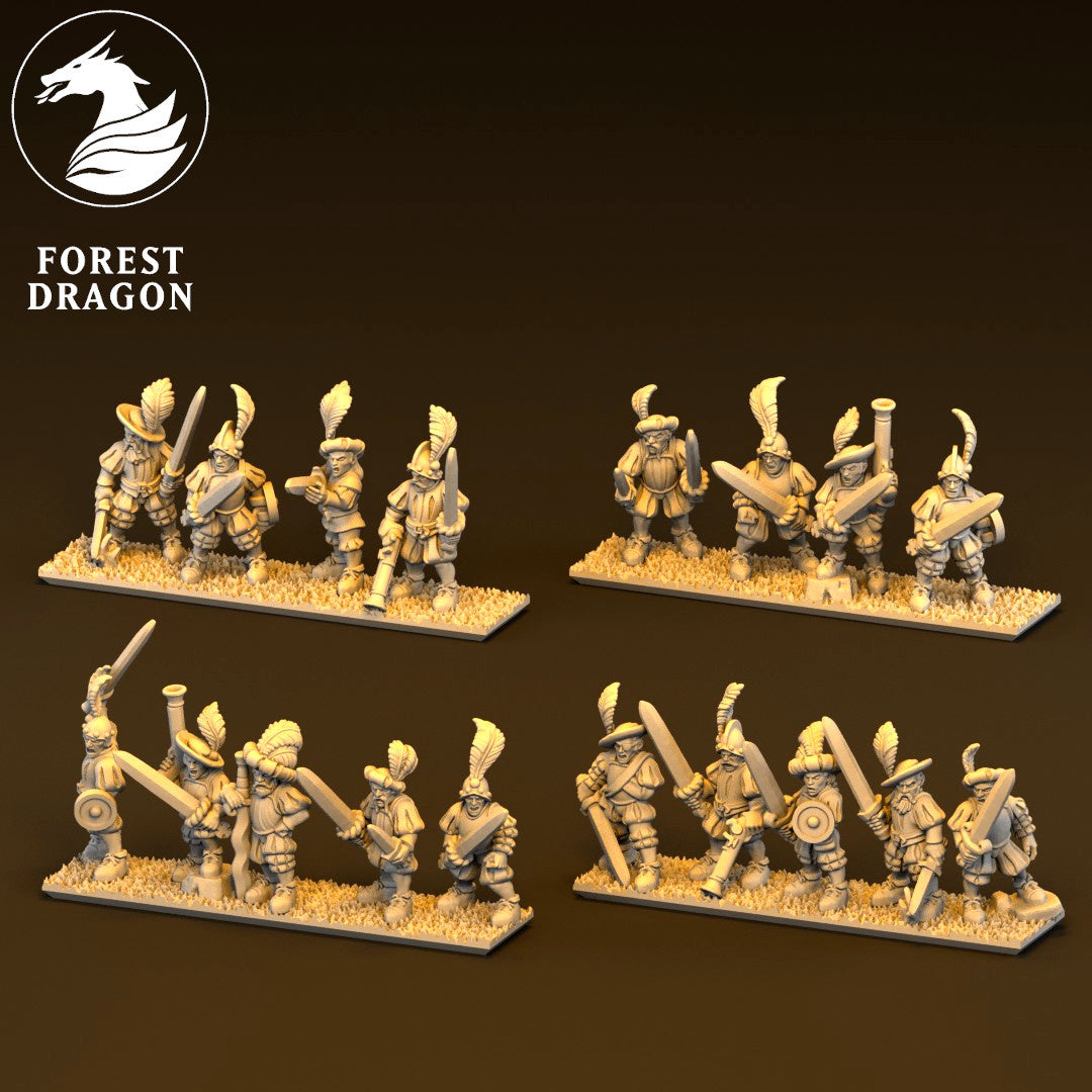Imperial - Skirmishers 10MM Scale