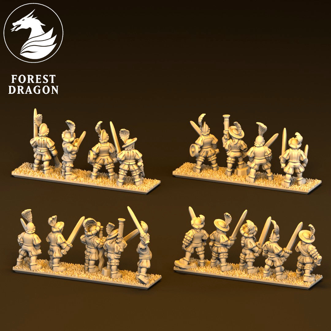 Imperial - Skirmishers 10MM Scale