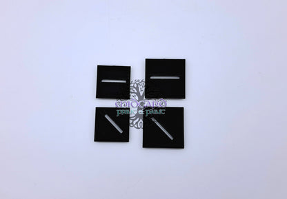 30x30mm Slotted Bases