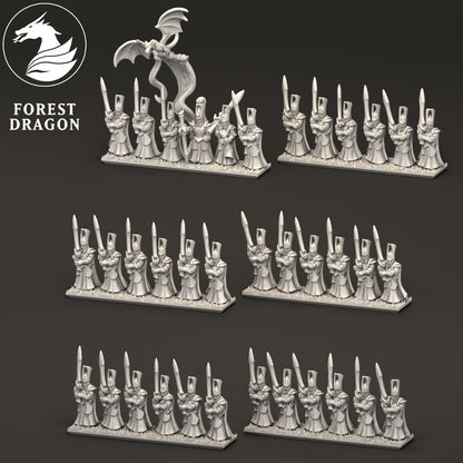 Aurethil Court - Sword Infantry 10MM Scale