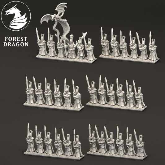Aurethil Court - Sword Infantry 10MM Scale
