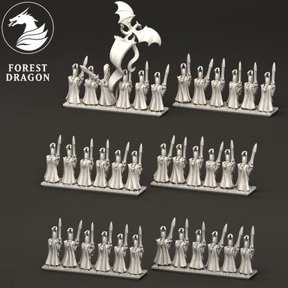 Aurethil Court - Sword Infantry 10MM Scale