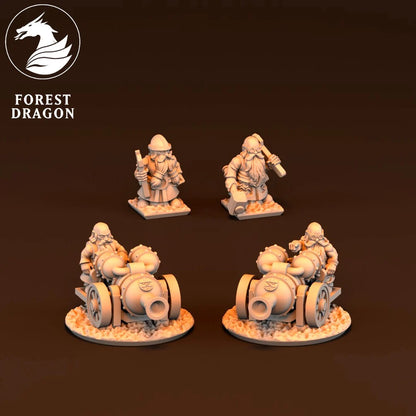 Dwarf Army Deal 10MM Scale
