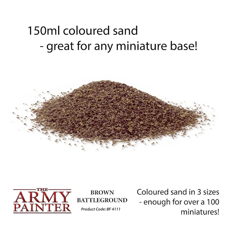 The Army painter - Battlefields: Brown Battleground Basing