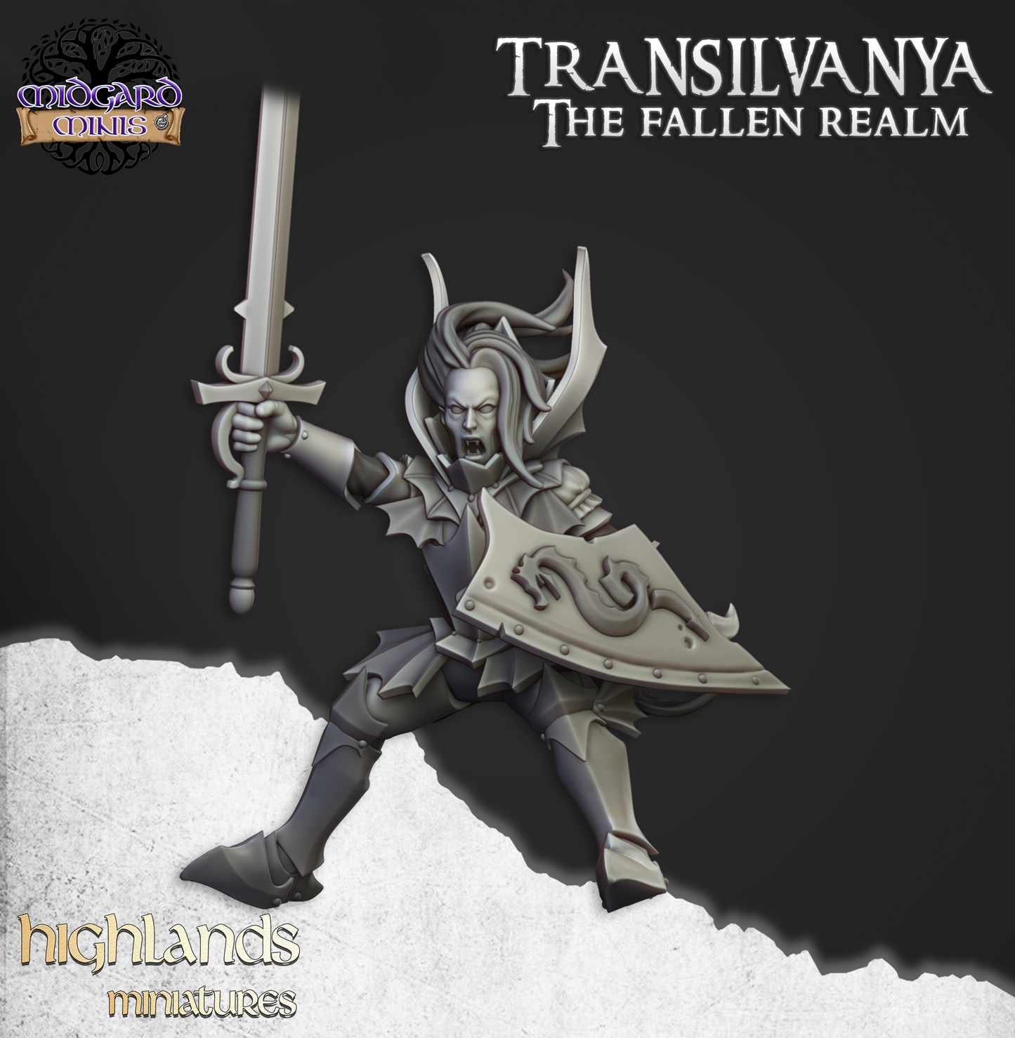 Vampire Lord on Zombie Dragon