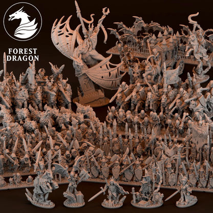 Vampire Army Deal 10MM Scale