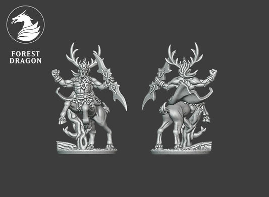 Wood Elves - Centaur Hero 10MM Scale