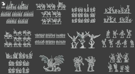 Wood Elves Army Deal 10MM Scale