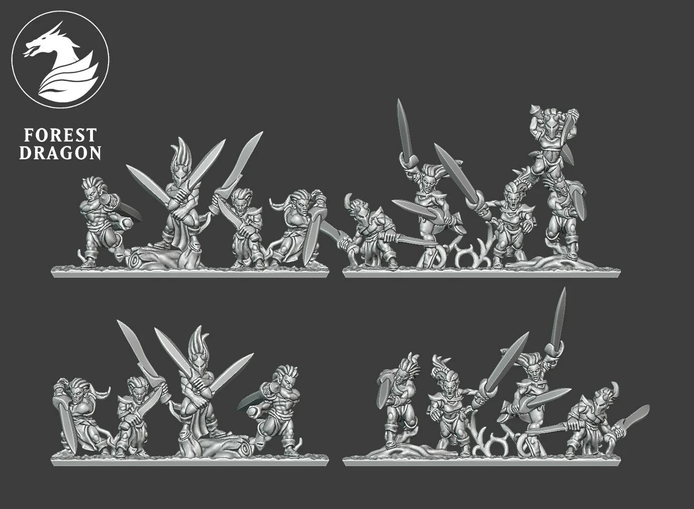 Wood Elves Army Deal 10MM Scale