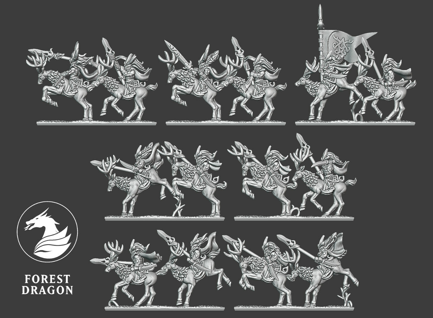 Wood Elves Army Deal 10MM Scale
