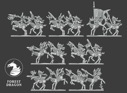 Wood Elves Army Deal 10MM Scale
