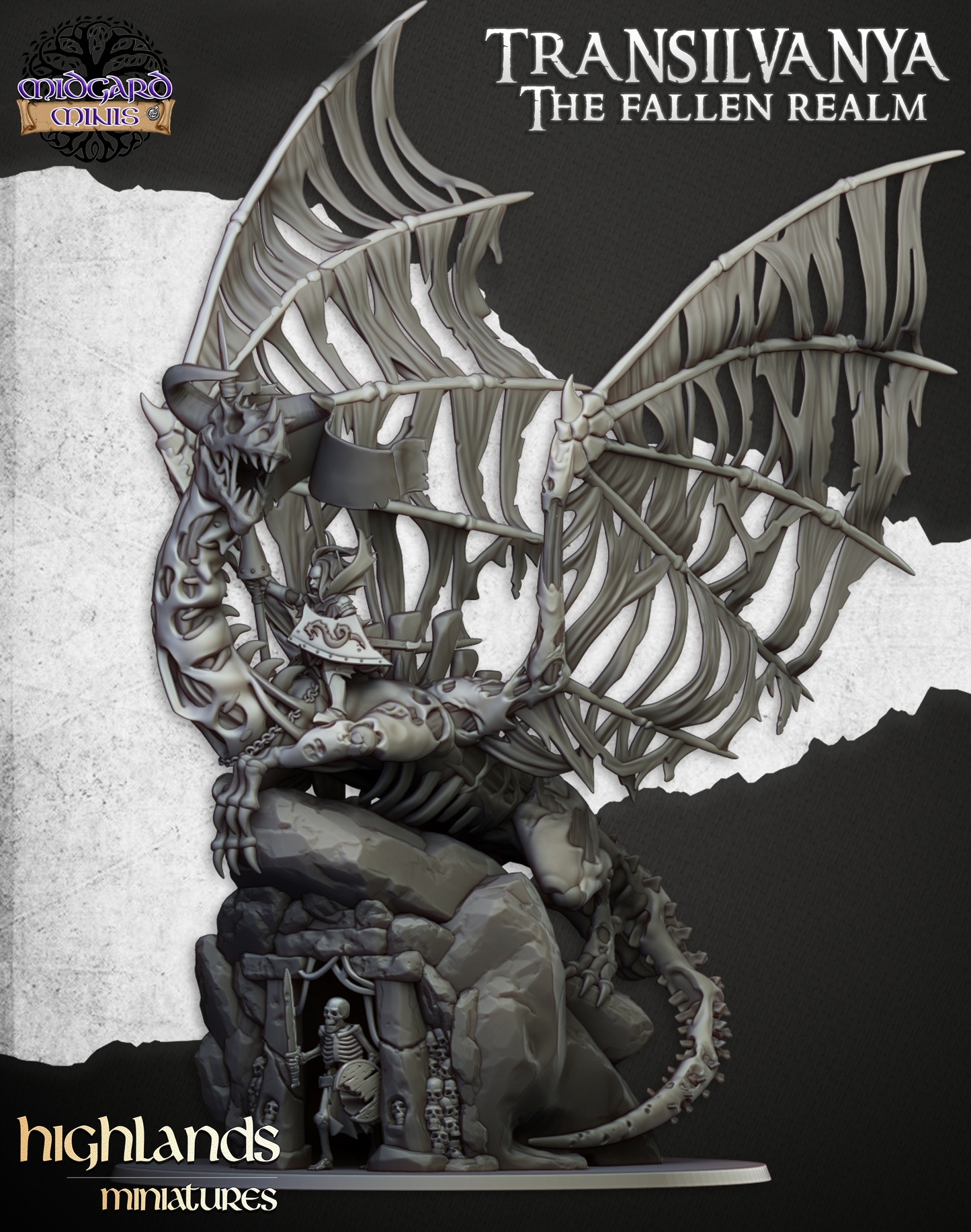 Vampire Lord on Zombie Dragon