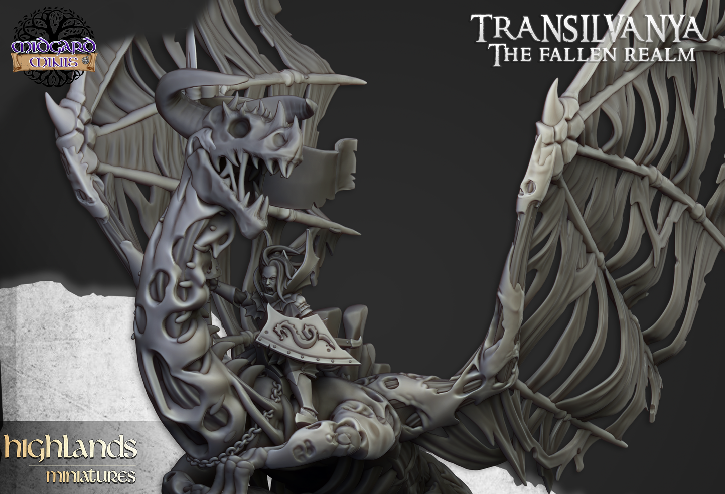 Vampire Lord on Zombie Dragon