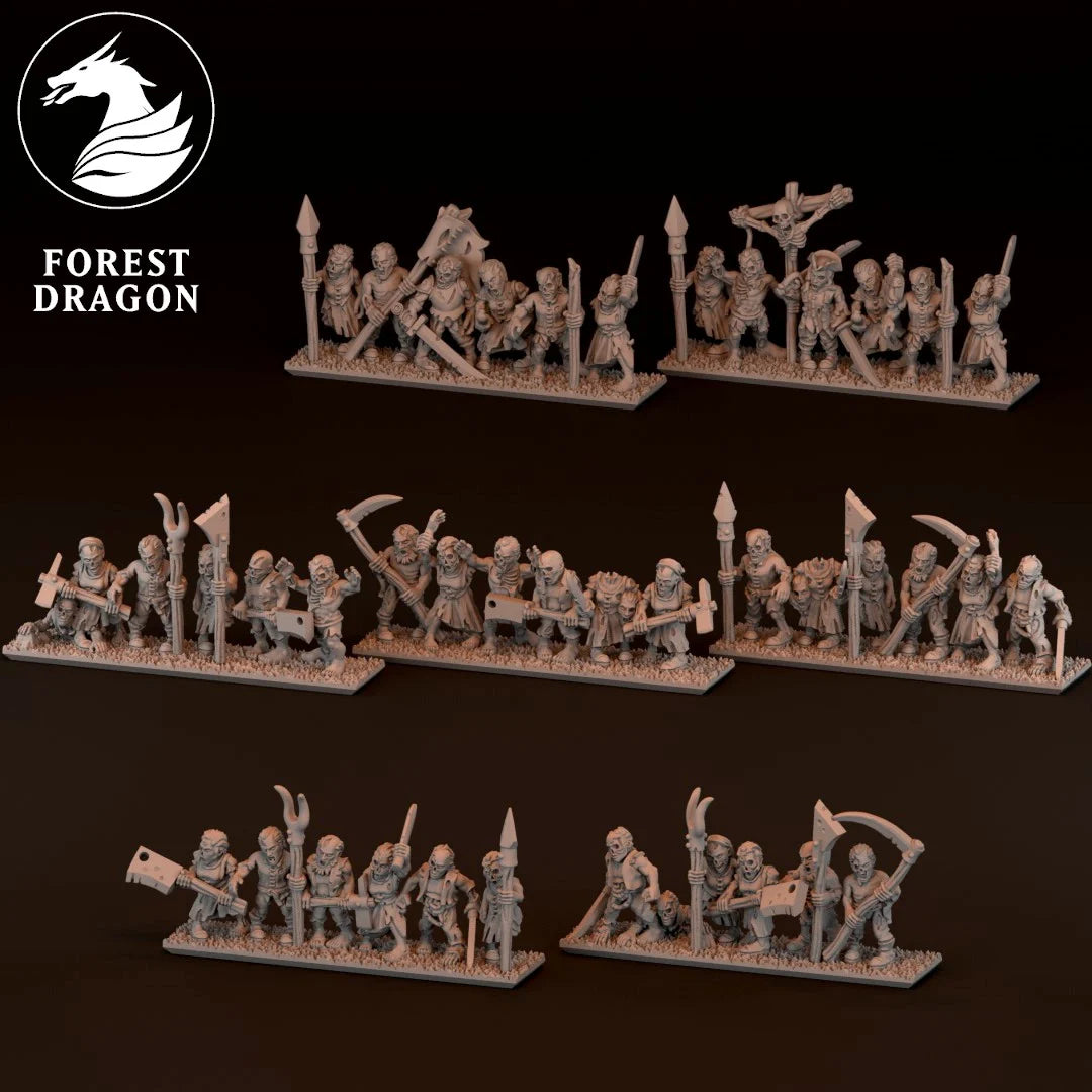 Vampire Army Deal 10MM Scale